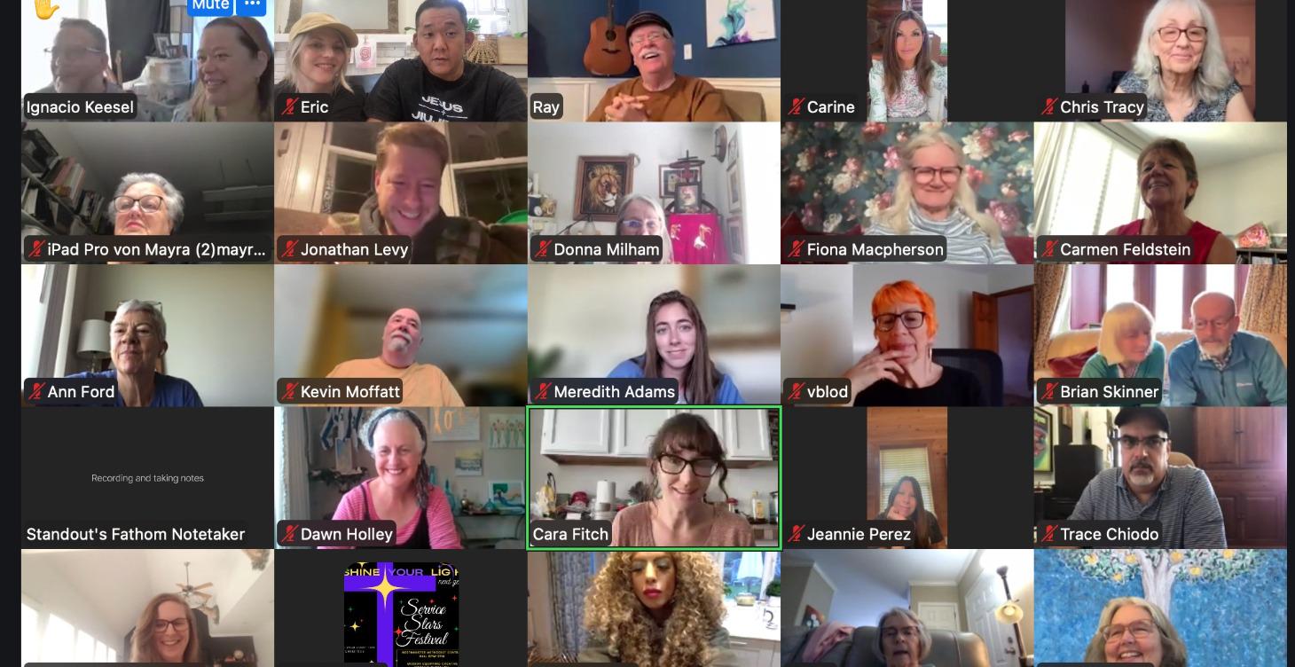 Community + Monthly Zoom Gatherings w/ Ray Hughes