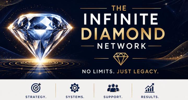 Infinite Diamond Network