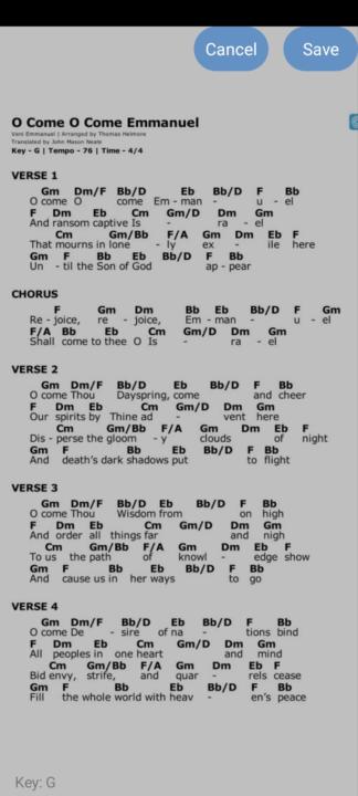 O come o come emmanuel advice