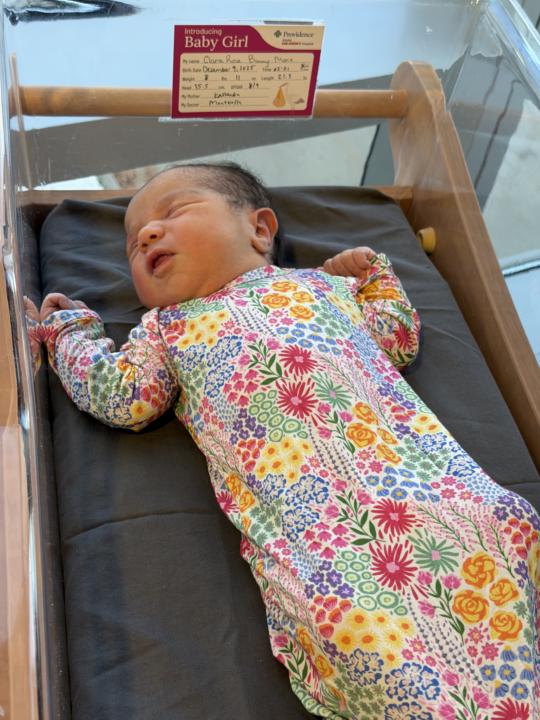 Presenting our youngest community member! 