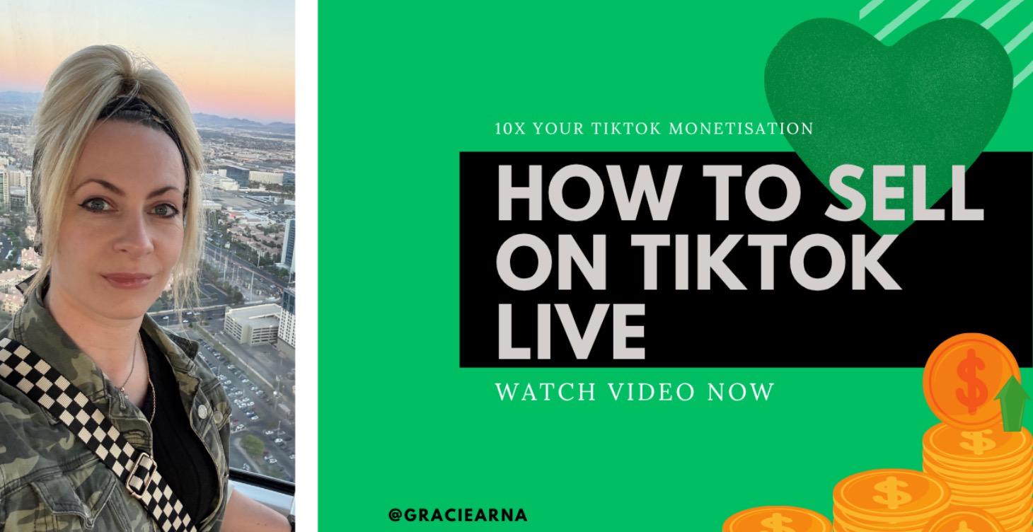 How to Sell on TikTok Shop Live