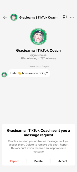 Fake account 