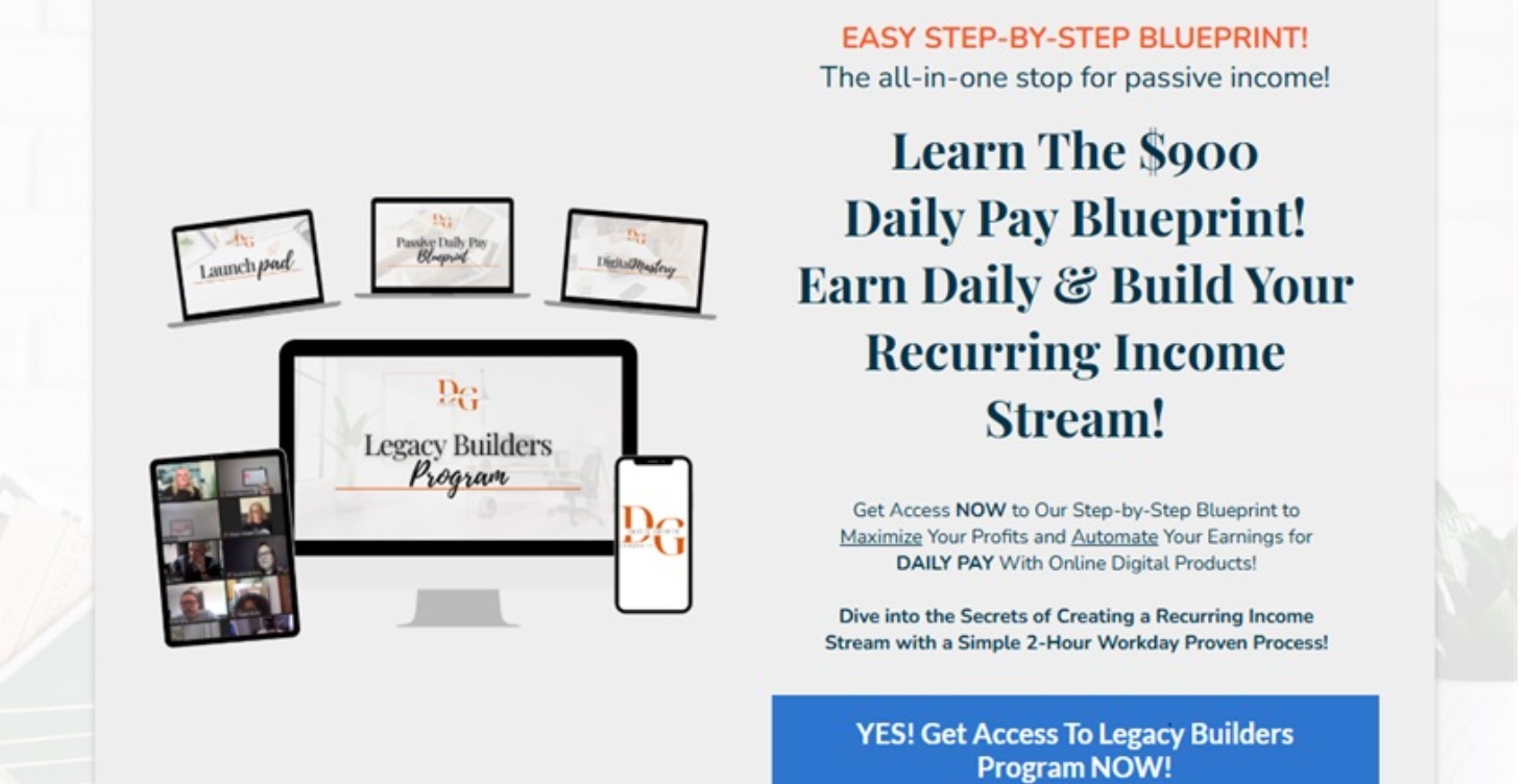 Passive Daily Pay Blueprint!