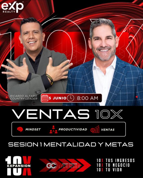 PRIMERA SESION DE VENTAS 10X!!!