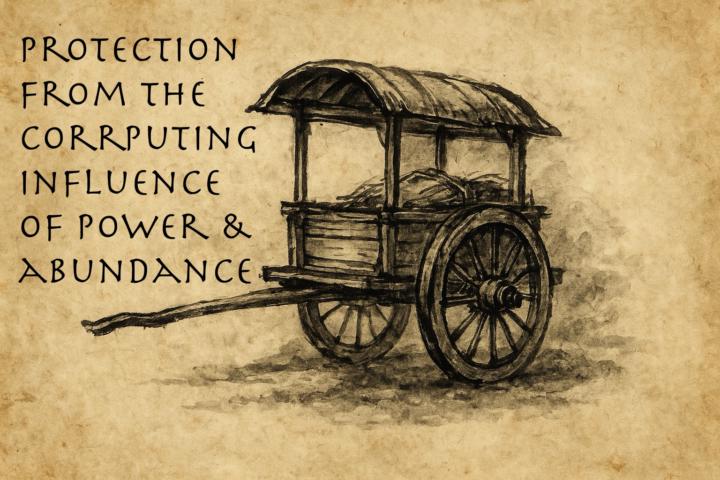How do you respond to abundance and power?
