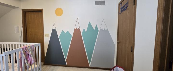 Finally got the wall painted