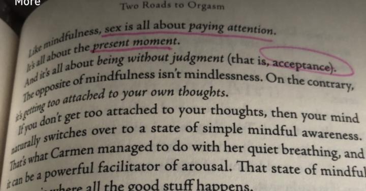 If we can’t pay attention how can we be intimate with our partners?