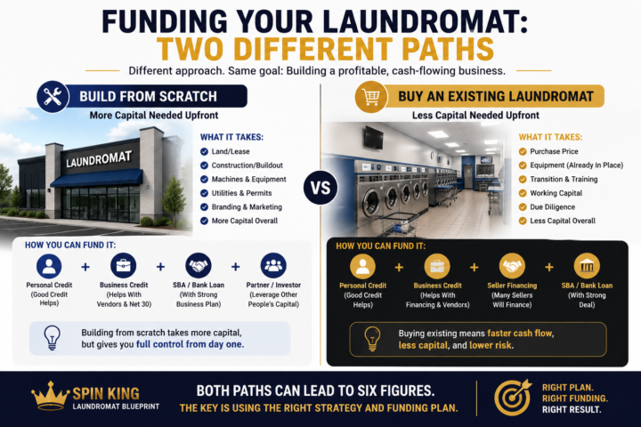 Building vs Buying a Laundromat - The Real Breakdown
