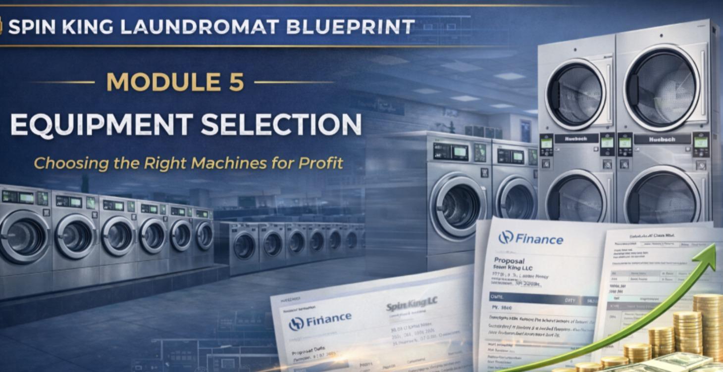 Module 5: Laundromat Equipment Selection