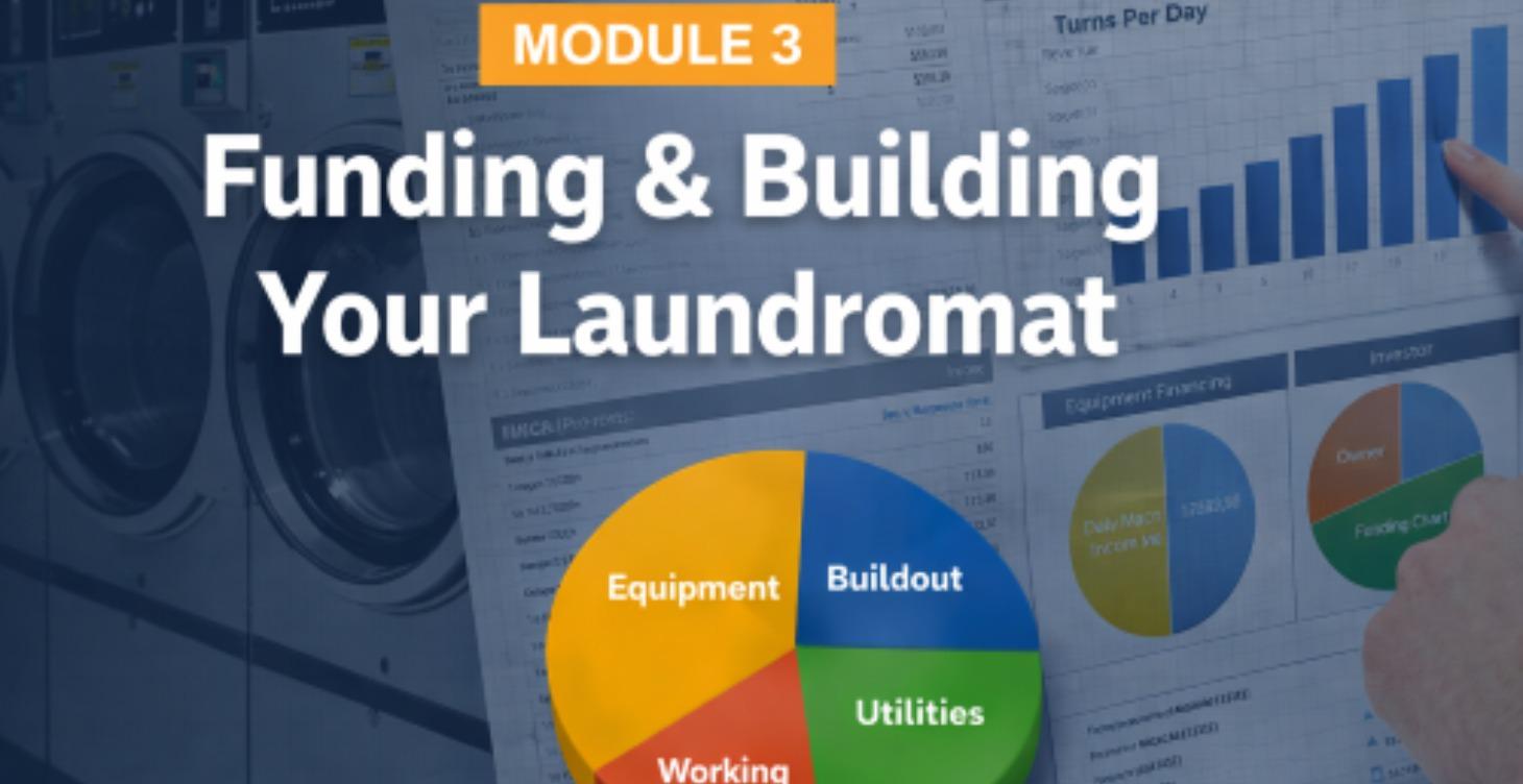 MODULE 3: Funding & Building Your Laundromat