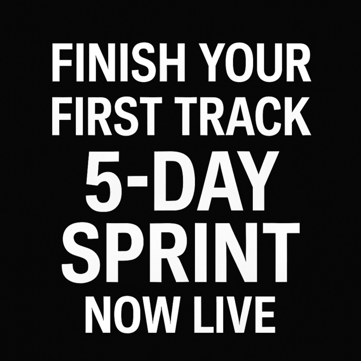 🚨 New? 5-Day Sprint Now Live