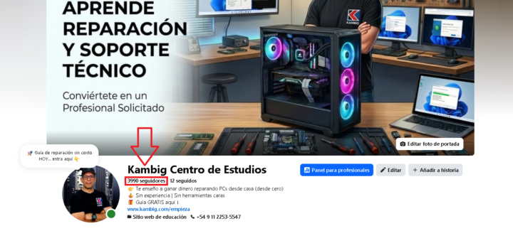 ¿Qué hice para pasar de 300 a 4000 seguidores en FB en un mes?