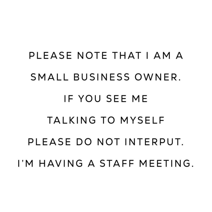 I talk to myself all the time