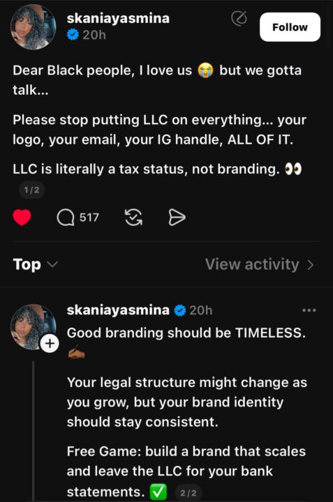 🫧Brand Names + Thursday Glow Check-In