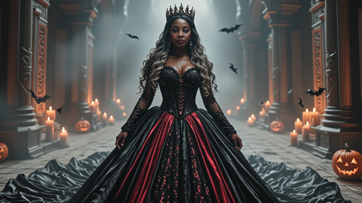 The Regal Enchantress — Gothic Queen of Shadows
