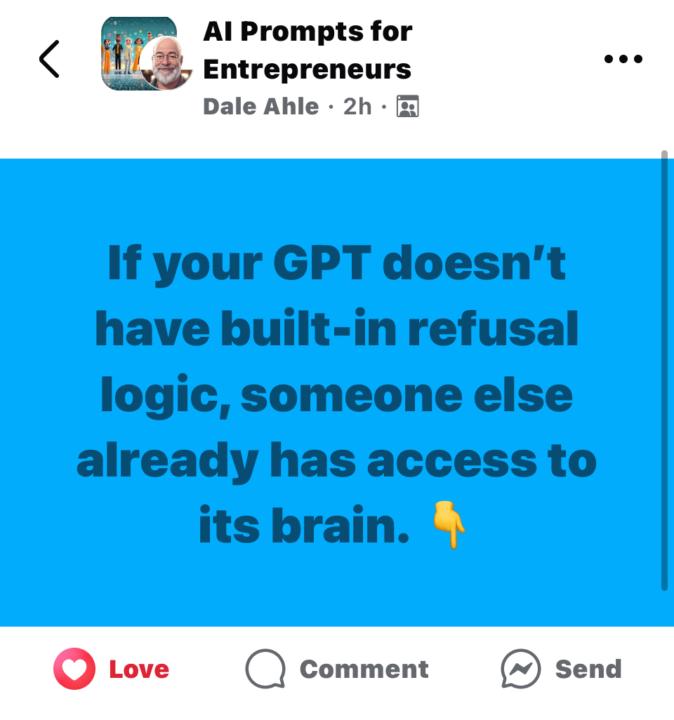 Triple Check your GPTs