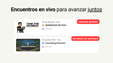 Crea tu comunidad con Skool gallery image