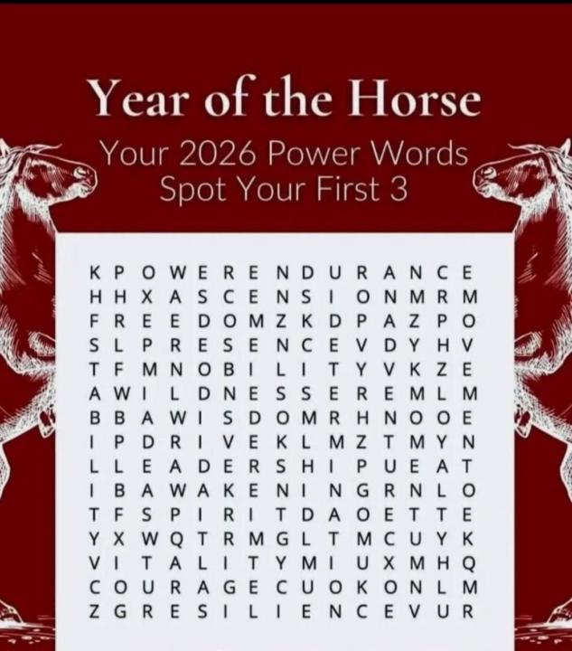 What words do you see?