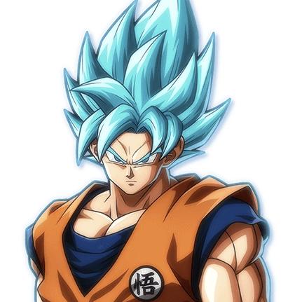 Blue hair Goku is the best hair Goku