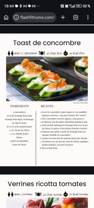 Repas du soir 