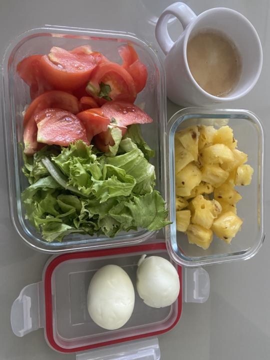 Petit déjeuner du jour 