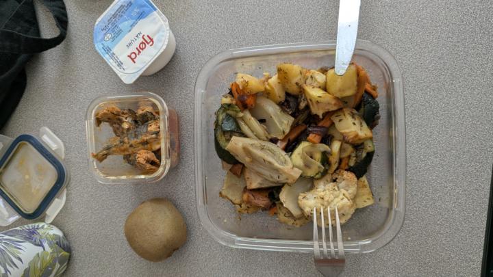 Mon assiette de ce midi