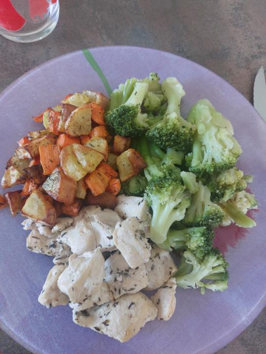 Menu validé