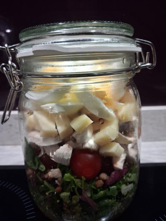 Mon repas de ce midi au travail