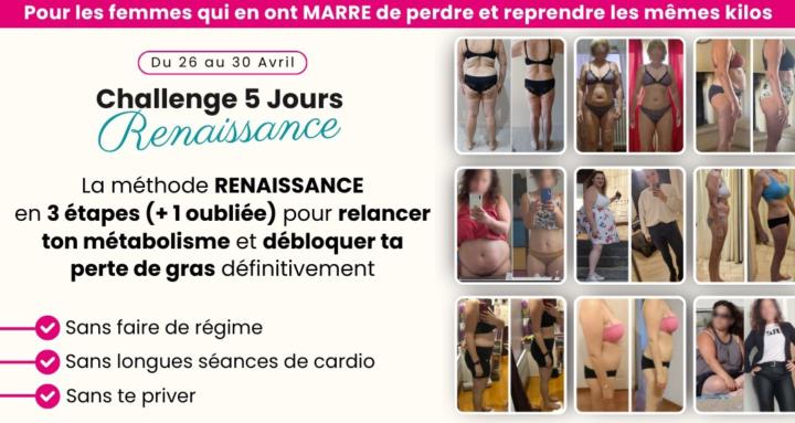 Challenge 5 Jours Renaissance