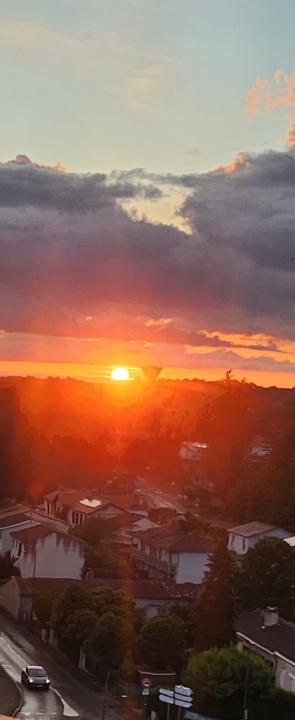Live et coucher de soleil 