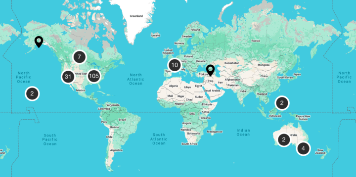 📍See the Map the SAVI Community 📍