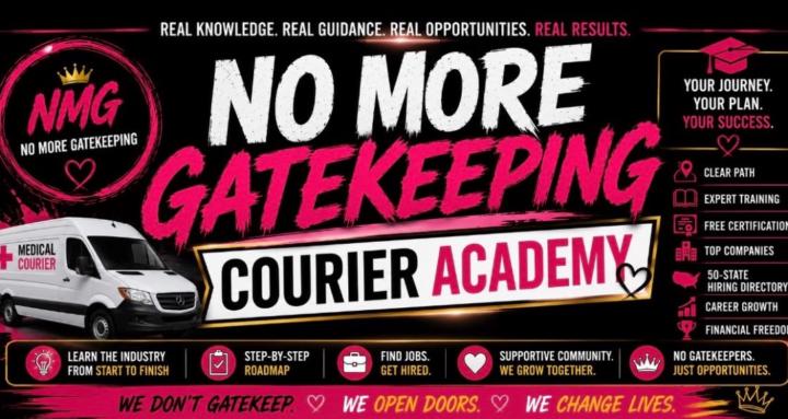 NMG Courier Academy⭐️
