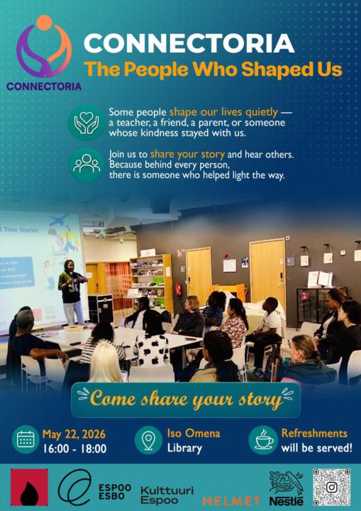 EVENT 👉 CONNECTORIA — The People Who Shaped Us