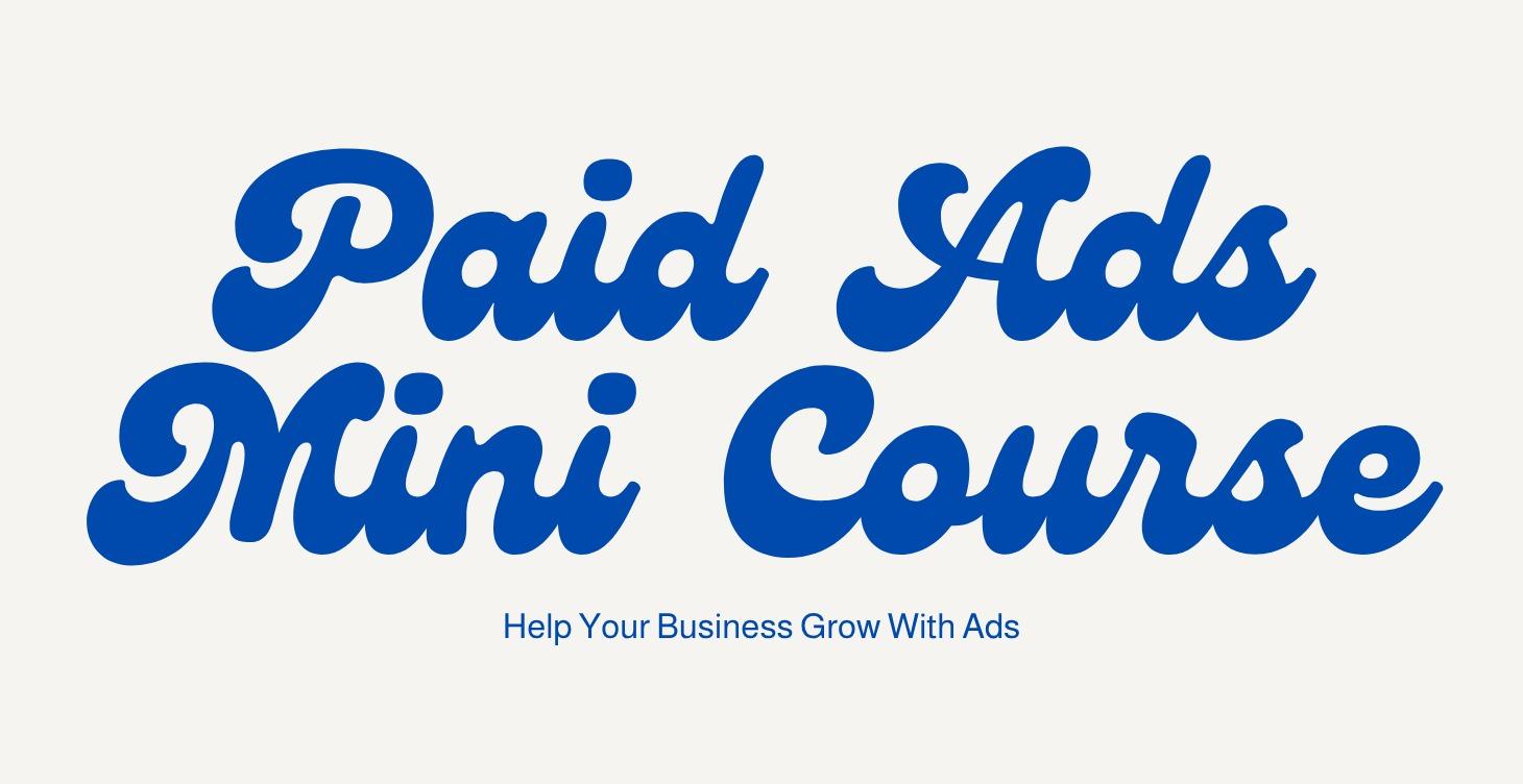 Paid Ads Mini Courses