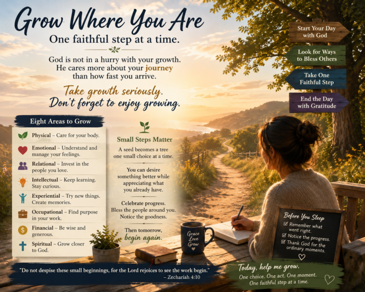  Grow Where You Are