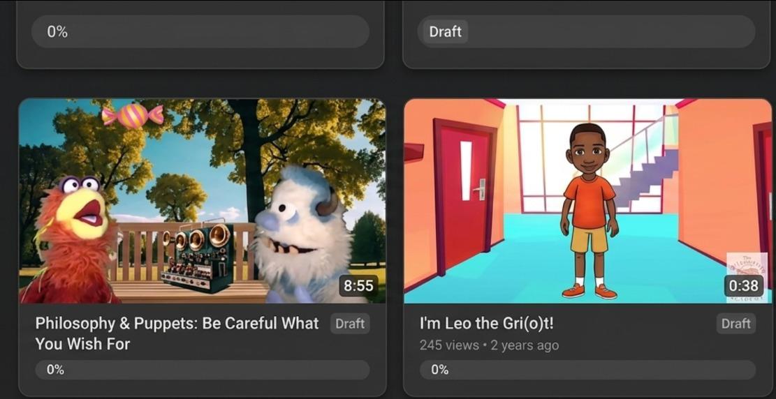 Puppets and Animated Shows