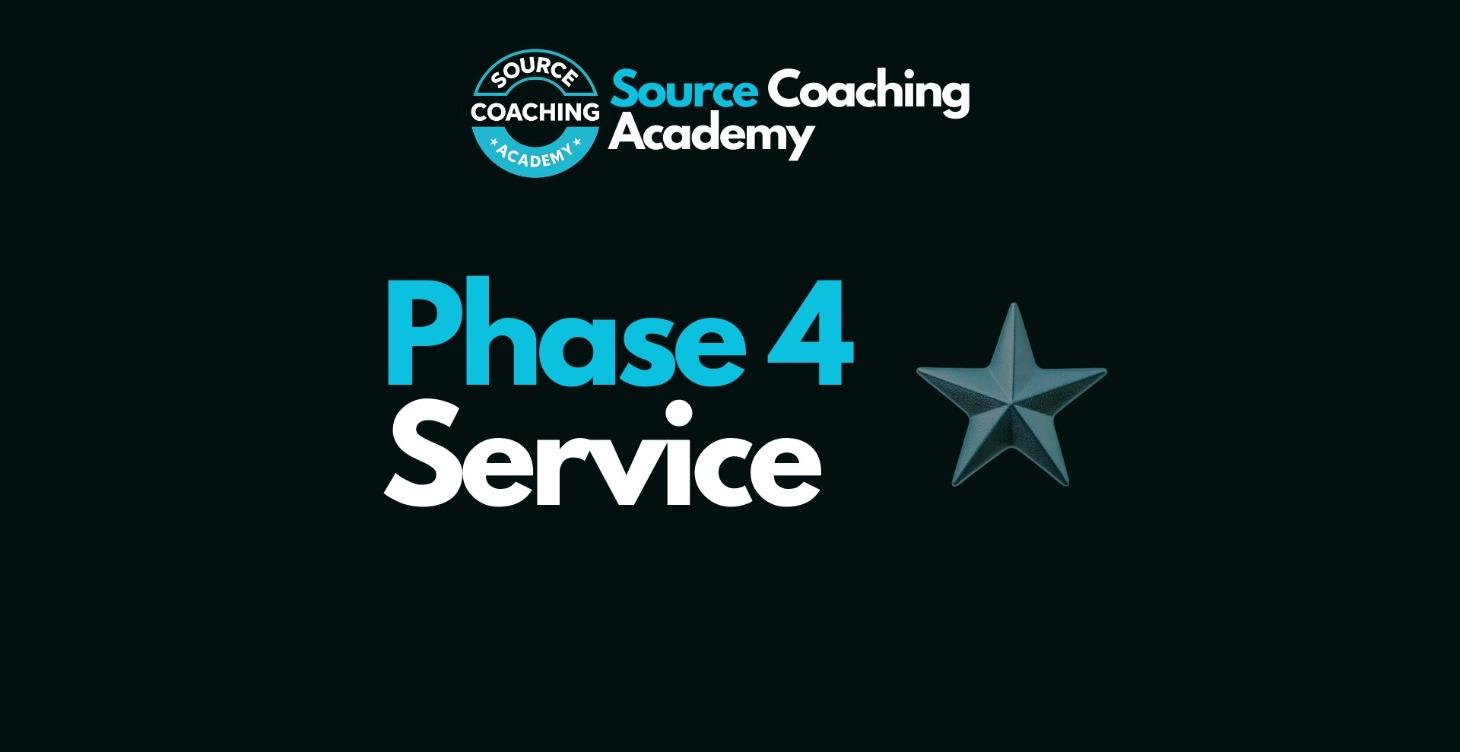 Phase 4 - Service