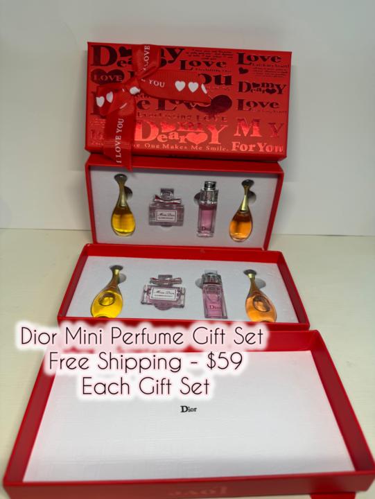 Perfumes Gift sets are now available 