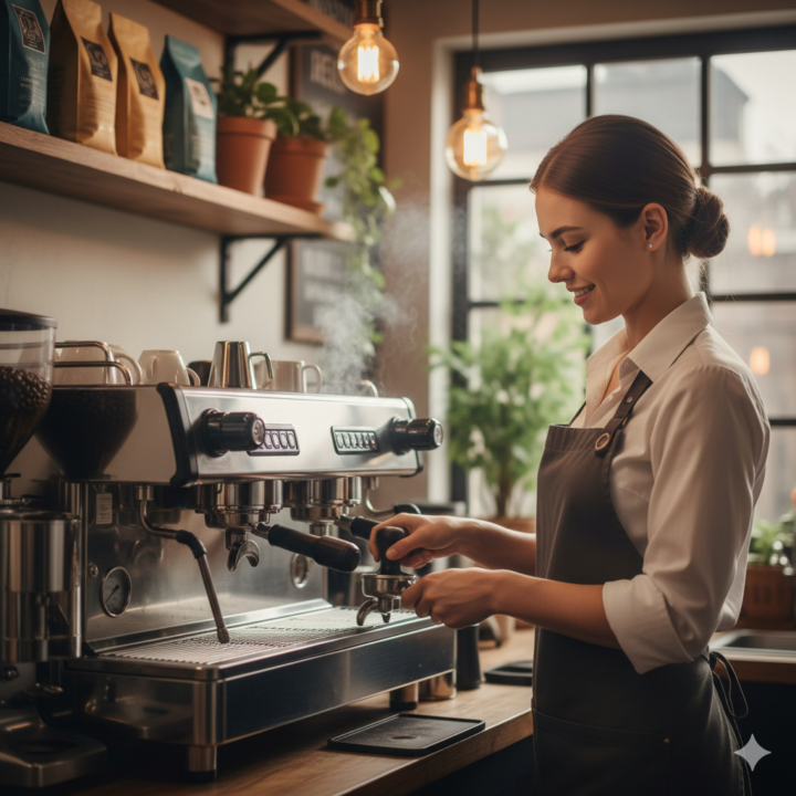 Cuál es tu barista de café favorita? Cuéntame … 