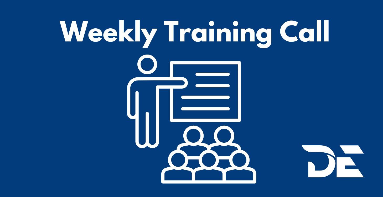 Weekly Training Call Recordings