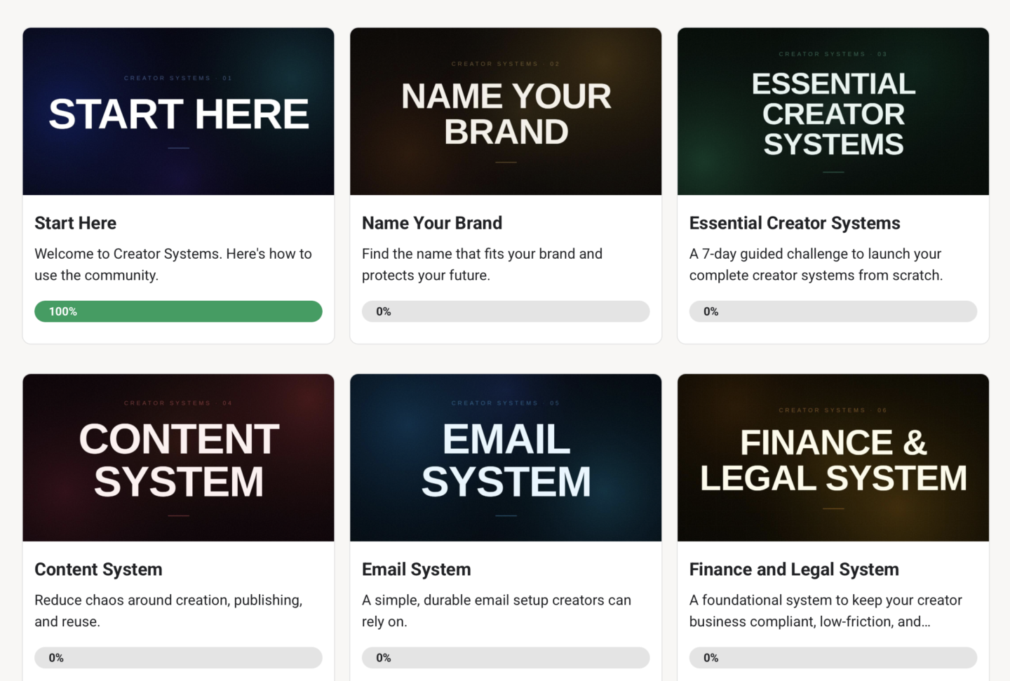 Creator Systems