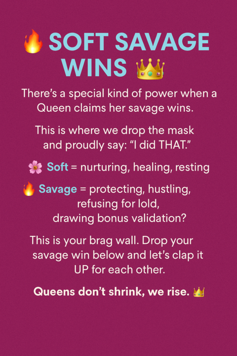 🔥 Soft Savage Wins
