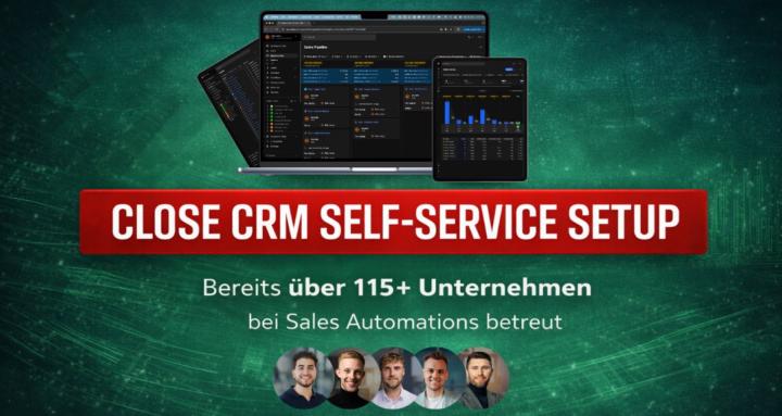 Close CRM Self-Service Setup