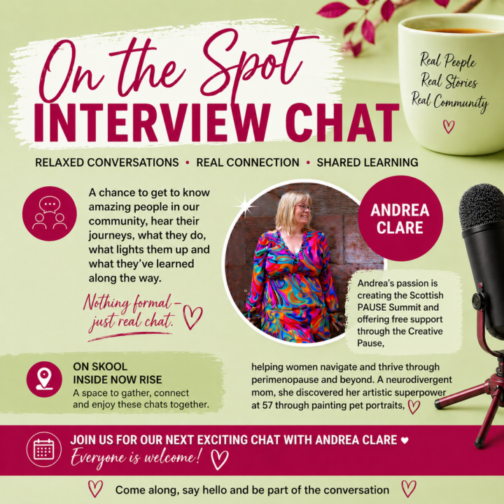 ✨ Member Spotlight – Andrea Clare ✨