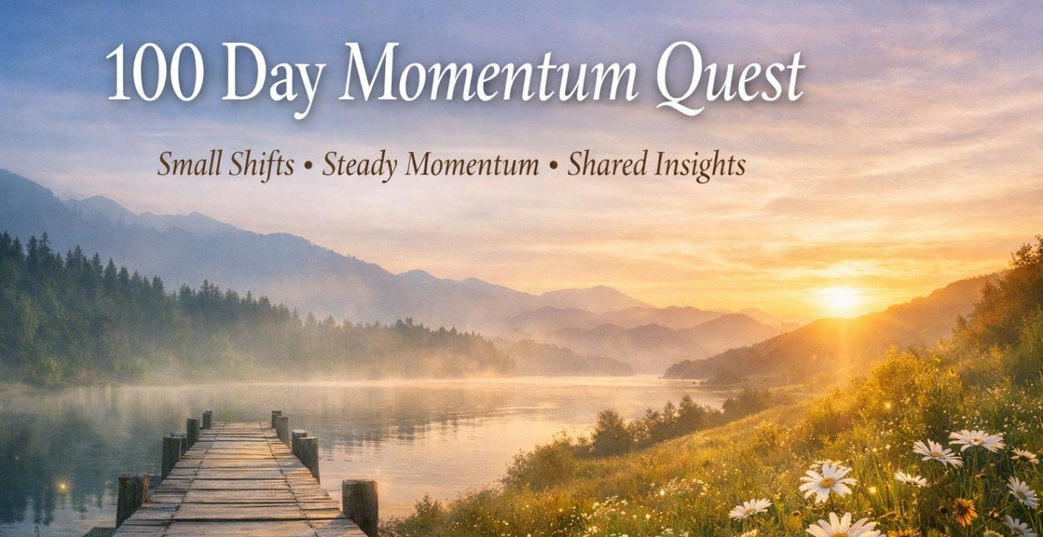 100 Day Momentum Quest - One Day At A Time
