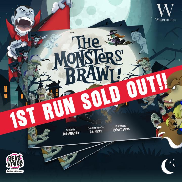 Waterstones- The Monsters’ Brawl - First Run -  Sold Out! 