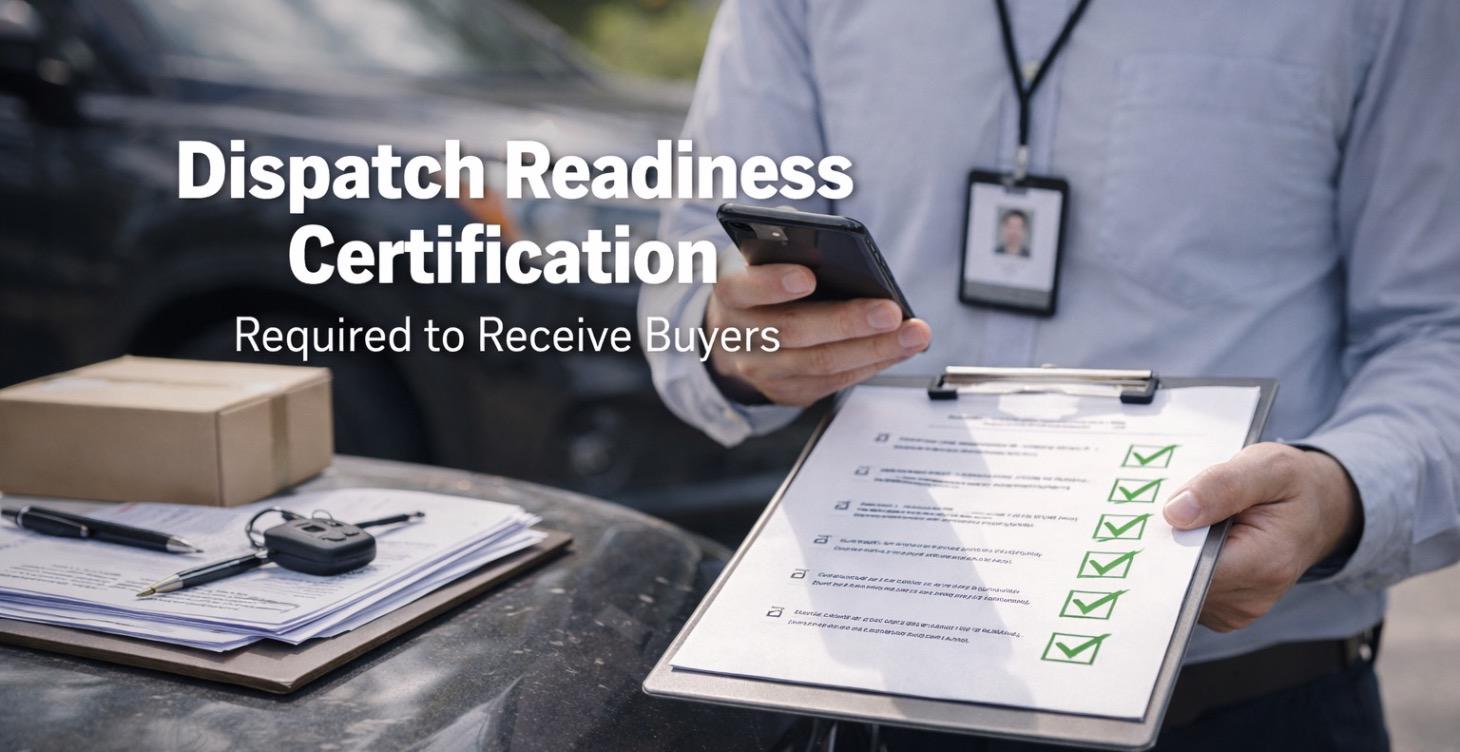 DISPATCH READINESS CERTIFICATION