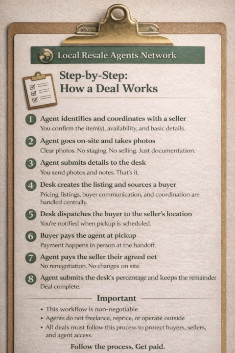 Step-by-Step: How a Deal Works (Read Carefully)