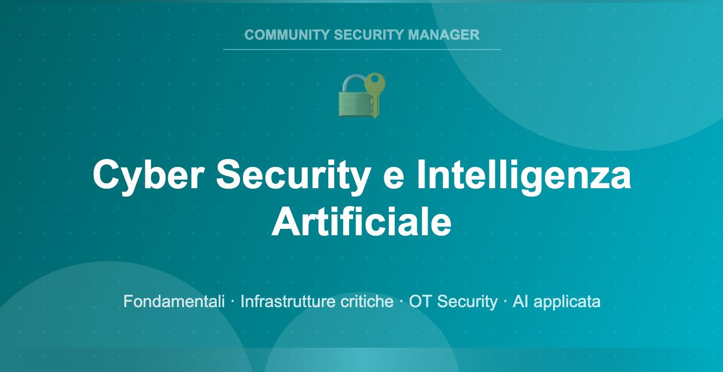 Cyber security e intelligenza artificiale