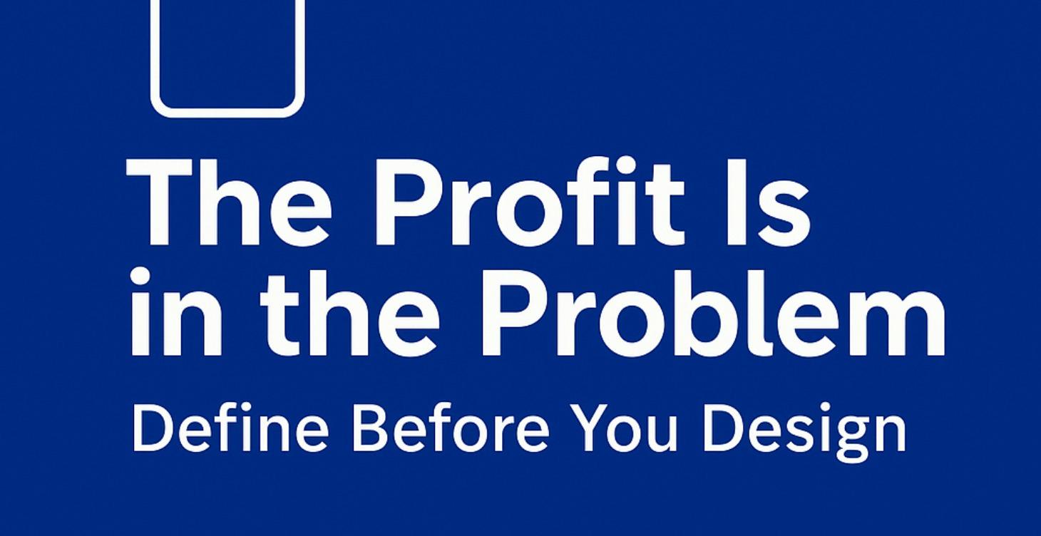 Module 2: The Profit is in the Problem